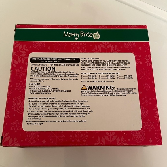 41ft Merry Brite 200 Count Mini Lights - Picture 3 of 4